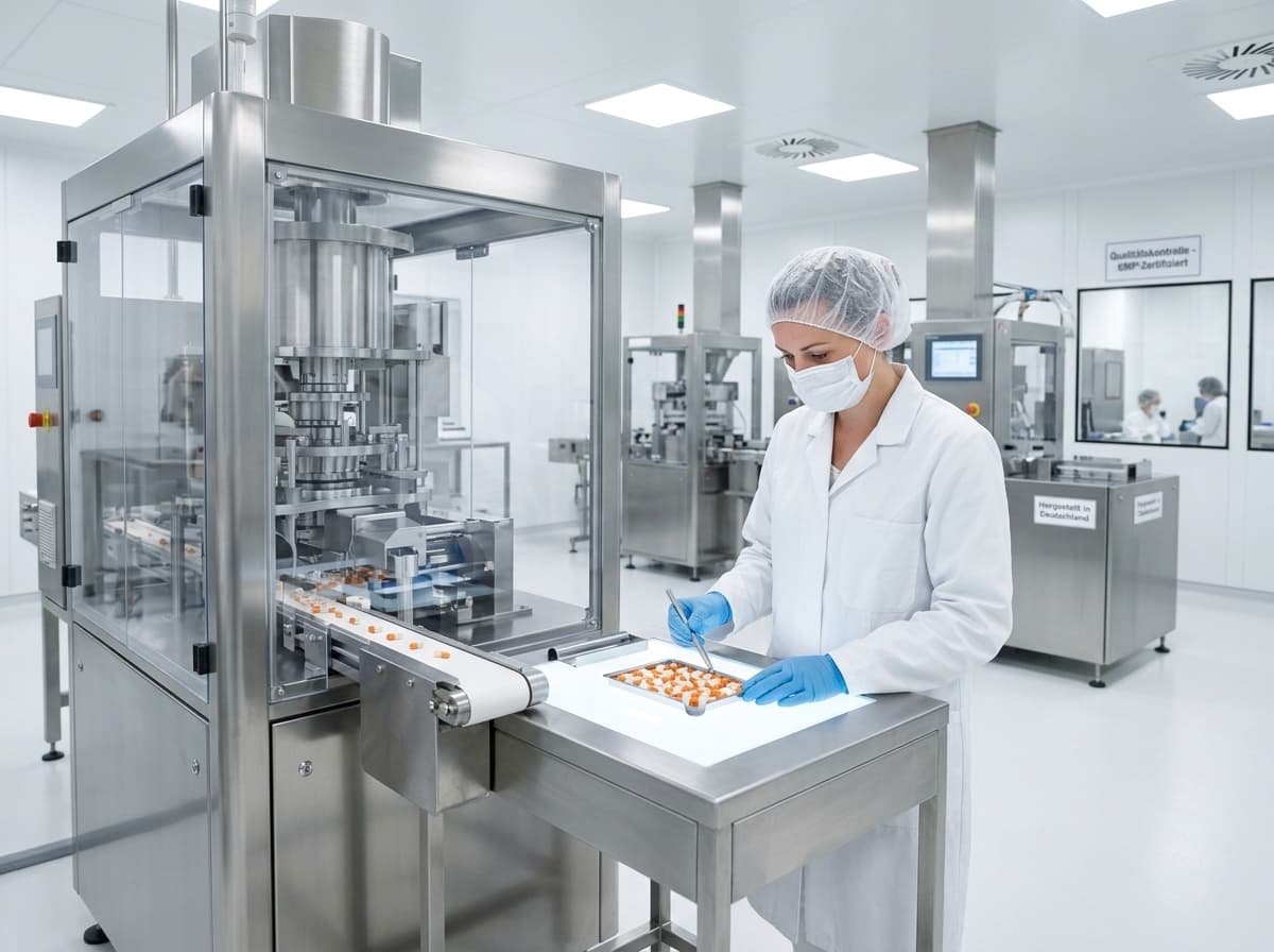 GMP-certified supplement production in Germany – quality control in the laboratory